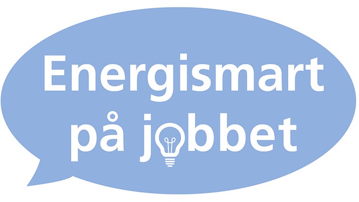 Logo för kampanjen Energismart på jobbet.