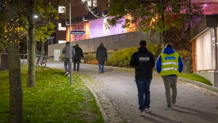 Trygghetsronderinger på S:t Görans sjukhus.